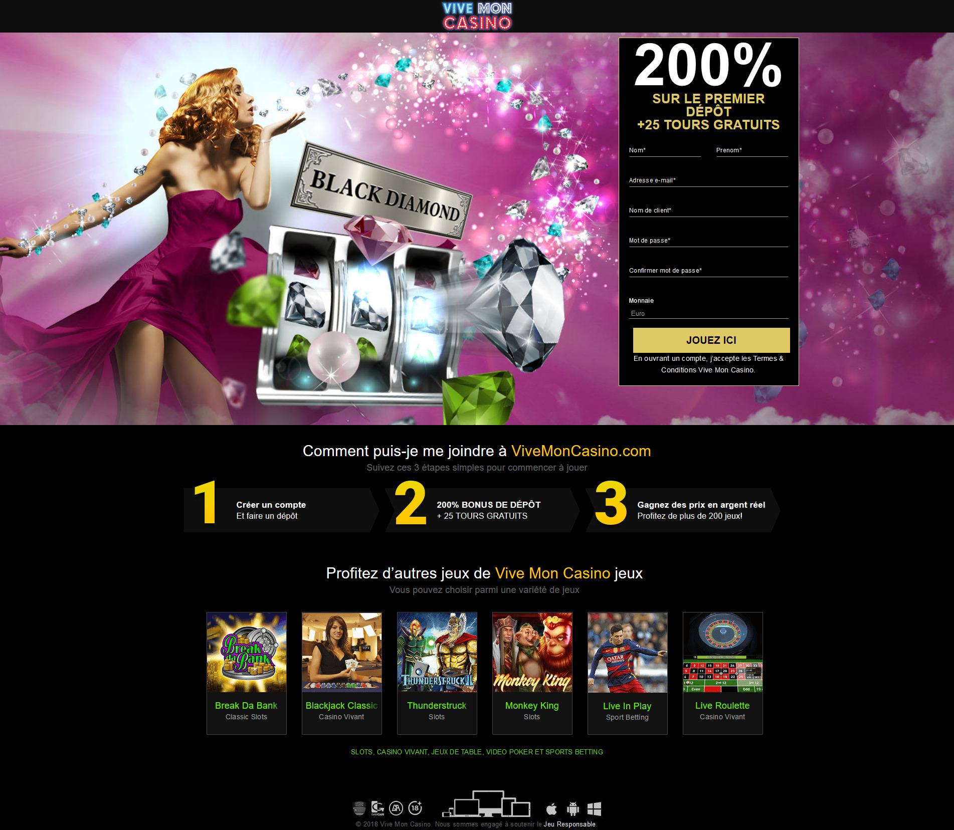 unique casino gratis